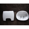 Soap Holder & Toilet Paper Roll Core